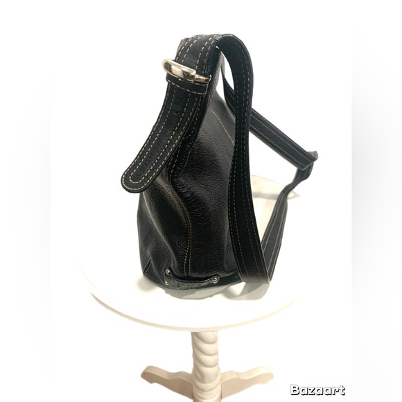 Tignanello Dark Leather Crossbody Bag - Picture 5 of 8